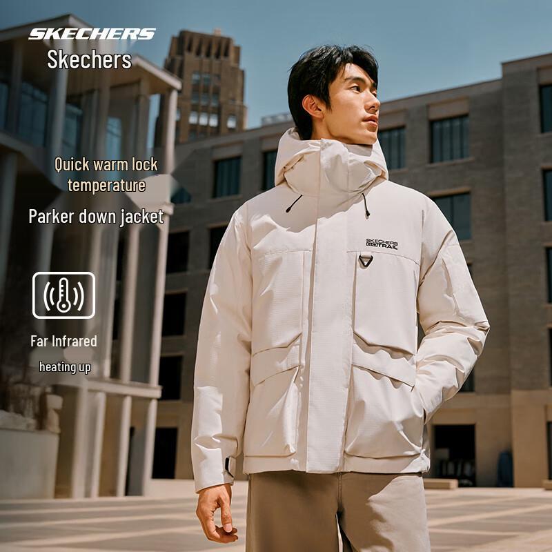 Skechers Unisex Tony Leung Endorsed Hooded Down Jacket P425U032 S