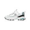 Kids Comfortable Non-Slip Shock Absorbing Durable Low-Top Casual Shoes Kids Sneaker White Black 405306L-WBK