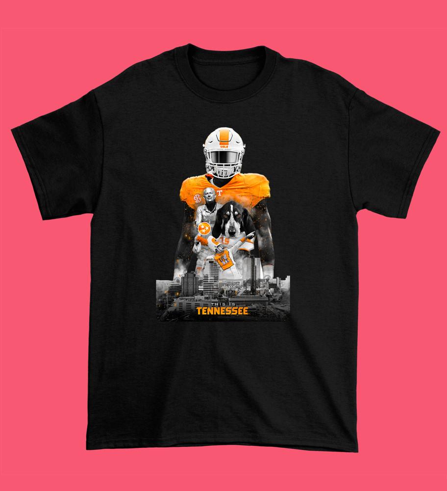 

Tennessee Volunteers T-shirt Black Short Sleeve Tee All Sizes S-5XL JJ5170 Unisex T-Shirt XXXXL