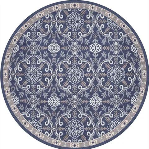 Retro Round Living Room Carpet American Hanging Chair Rugs Bohemia Bedroom Bedside Rug Home Luxury Decoration Sofa Non-slip Mat
