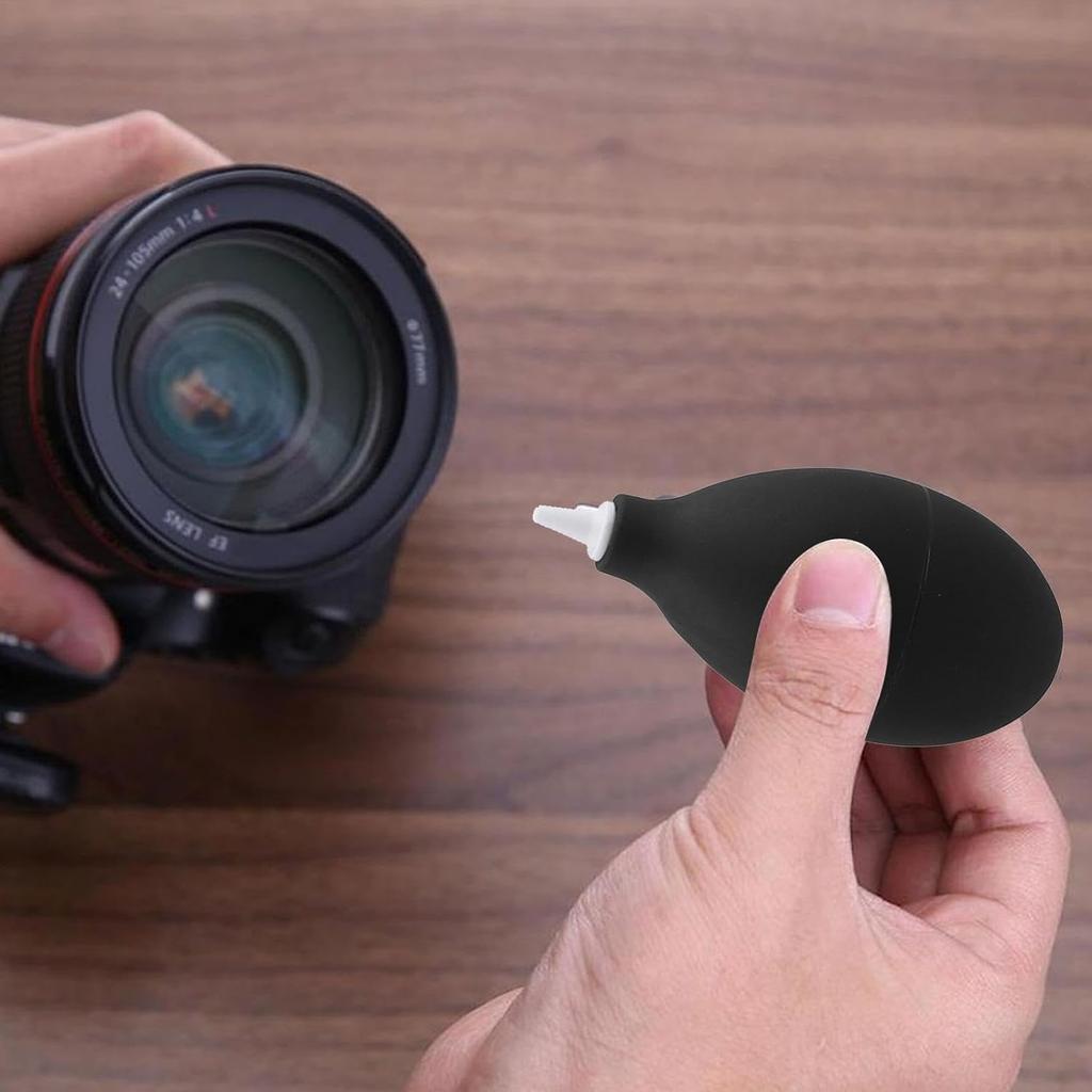 Portable Air Duster for Electronics - Cordless Compressed Air Blower for Keyboard, Camera, Lens, Watch, Hearing Aids - Mini Pump Cleaner with Short