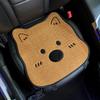 Cuscino per Sedile Auto in Lino - Design Universale Cane Carino per Donne, Tappetino Rinfrescante per Geely Xingyuan, Uso in Tutte le Stagioni