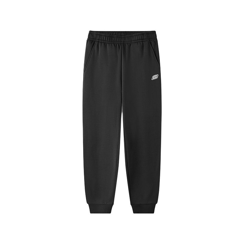 Skechers FW25 Breathable Mid-Rise Straight-Leg Knitted Sports Pants Unisex pants L325M105-0018 L
