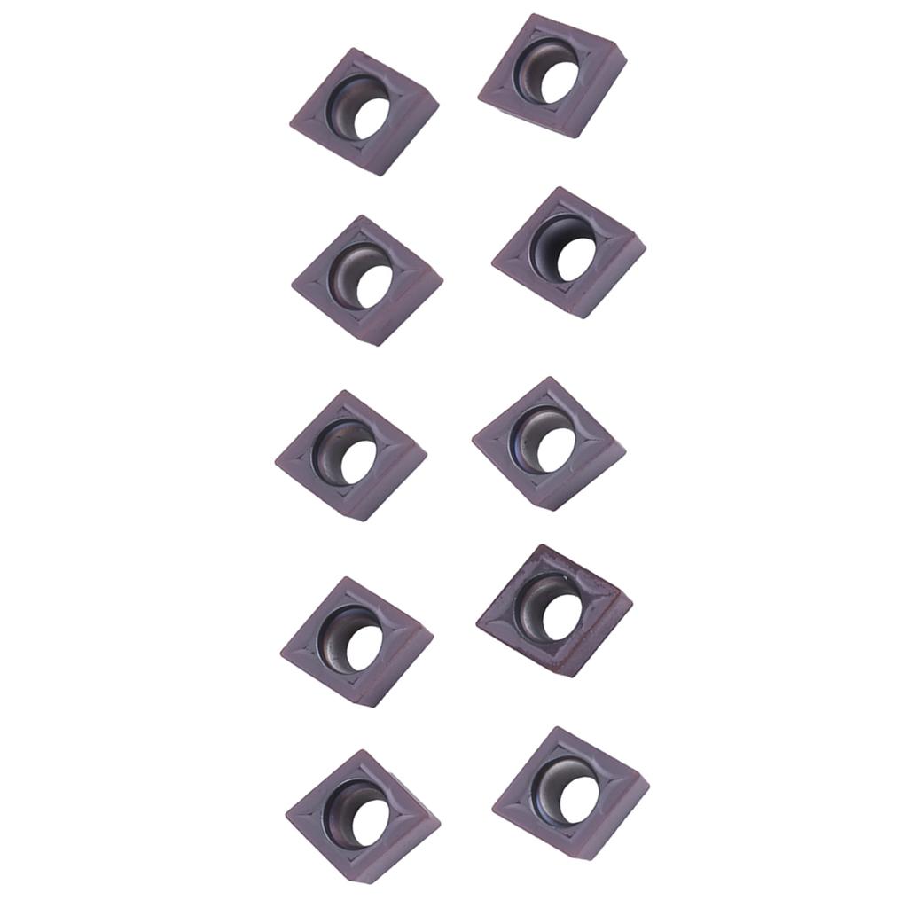 10pcs CNC Carbide Tips Inserts Blade Cutter Lathe Turning Tool With Box CCMT09T304 VP15TF