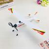 Aircraft Model Toy Foam Aircraft Rubber Band Elastic Drive Flying Glider Aircraft 3D Assembly Aircraft Model Fighter Jet Kids Educational Toy DIY