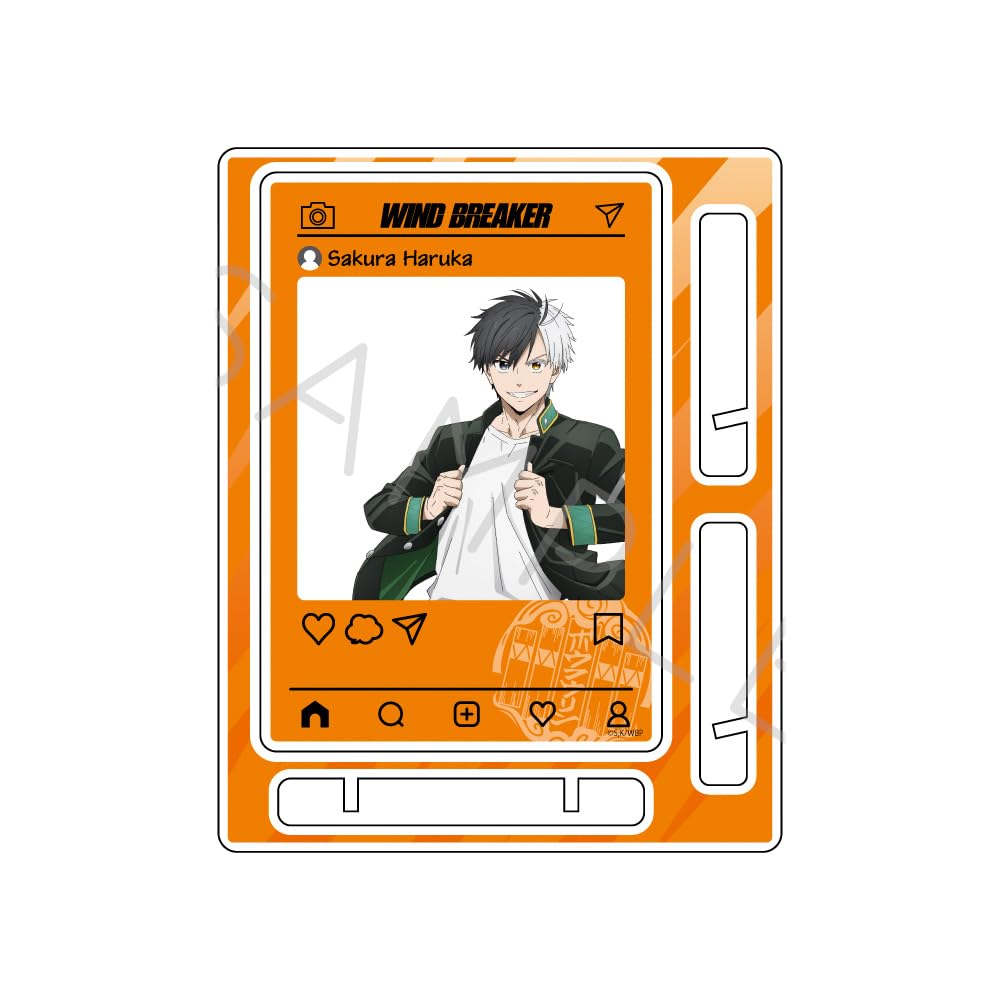

TV anime 2nd edition acrylic stand SA WIND BREAKER [Haruka Sakura]