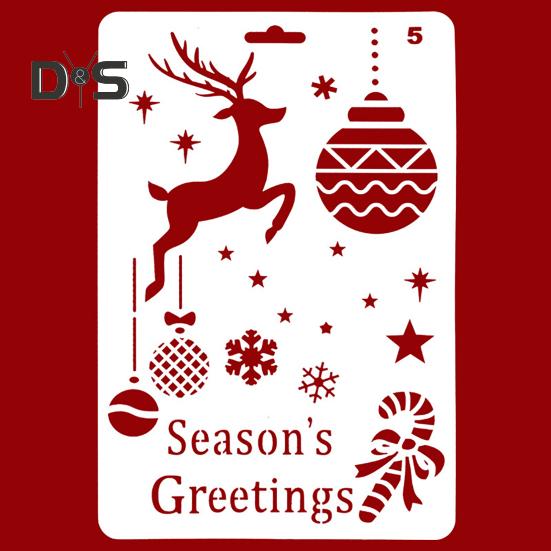 Fine Workmanship Cake Stencil Hollow Out Delicate Christmas Fondant Cake Rim Mesh Embossing Stamp Mold