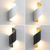 Modern LED Wall Lamp 10W Waterproof Outdoor Indoor Spiral Design Nordic Sconce Lighting for Home Decor