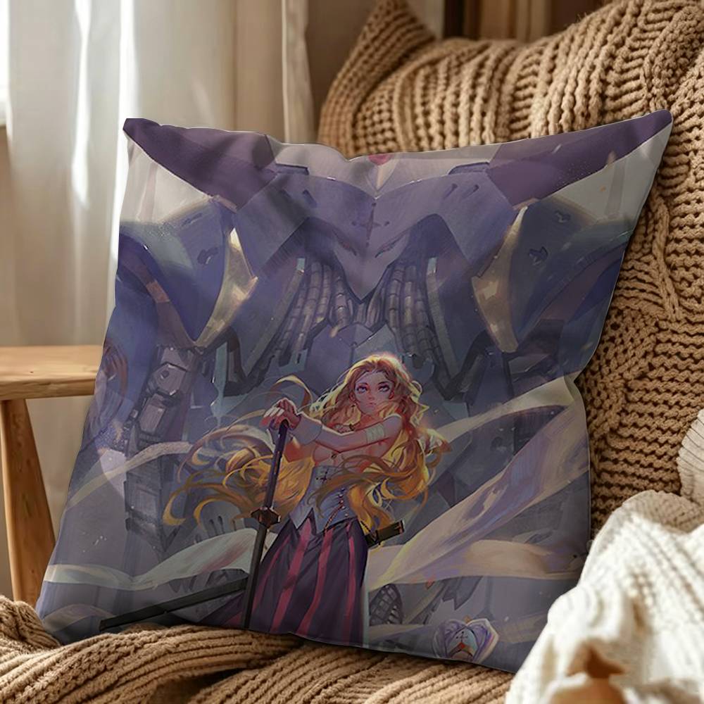 Five Star Stories Anime Cartoon Double-Sided Printed Cushion Cover Bedroom Bedside Sofa Pillow Case