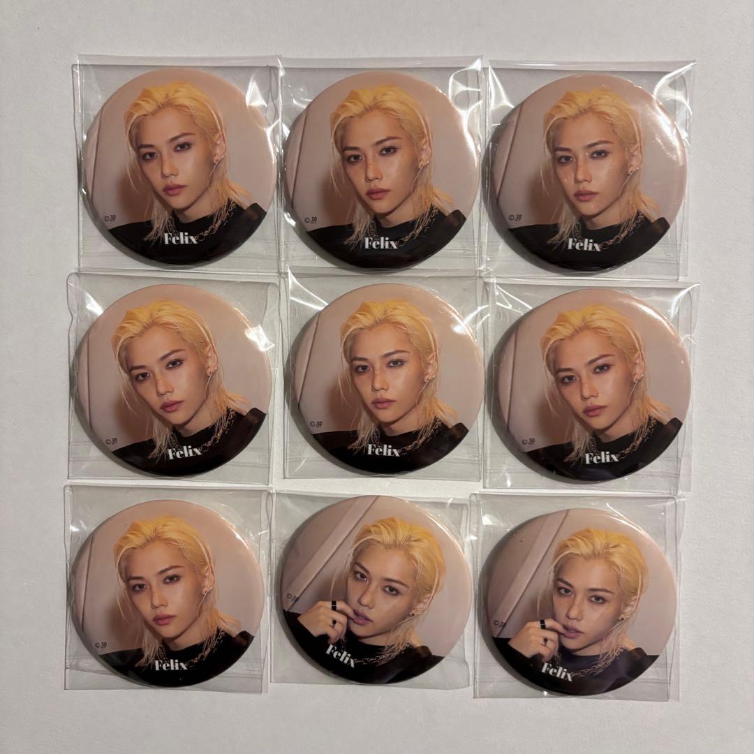 

[USED] Stray Kids Felix Your Hero Seagreen Can Badge