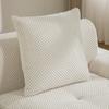 Modular compression sofa made of chenille fabric, filled with 30D high-elasticity foam. Easy to move, non-slip bottom, ideal for living room.-Beige
