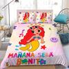 3D Print Manana Sera Bonito Karol G Bedding Set Soft Comforter Cover With 1/2pcs Pillow Shams For Kids Adults Duvet Cover