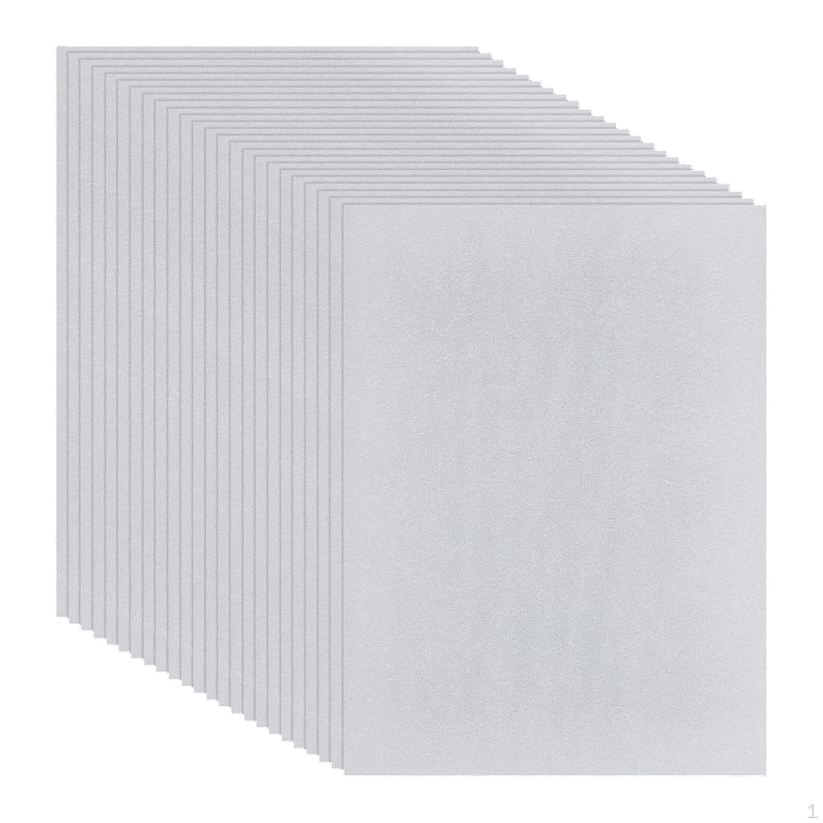 

100x Freezer Paper Sheets 11.81x8.27inch Crafting Supplies Stable Appliqué Foundation Piecing