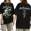 Rock Band Deftones Private Music Snake Graphic Tshirt Unisex Women Vintage Casual Soft Cotton T Shirts Unisex Fashion Streetwear
