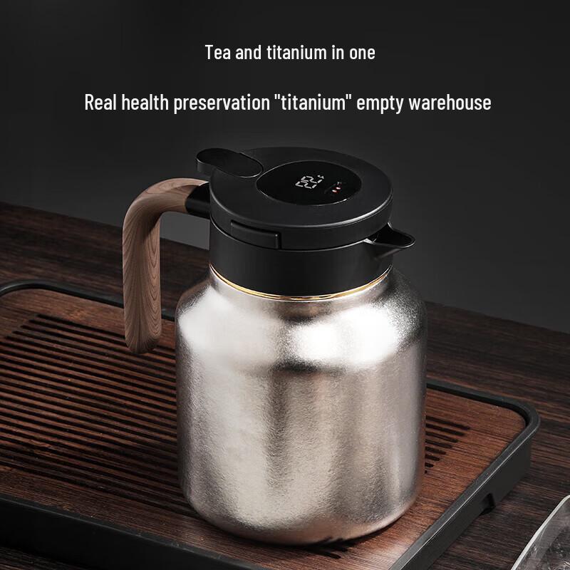 Temake Smart Insulated Titanium Teapot
