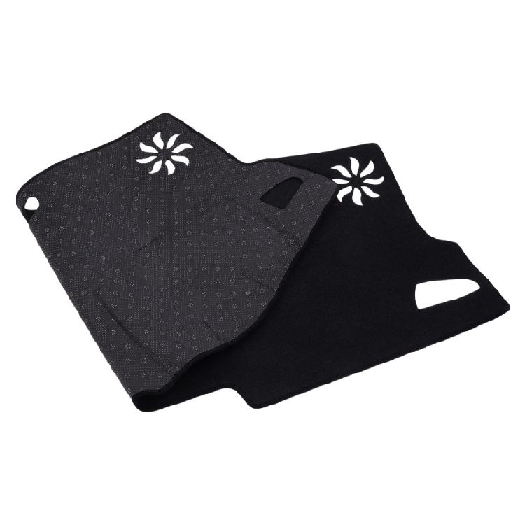Dashboard Dash Mat Cover Fibre Dashboard Pad Anti-Slip Carpet Suitable for Car