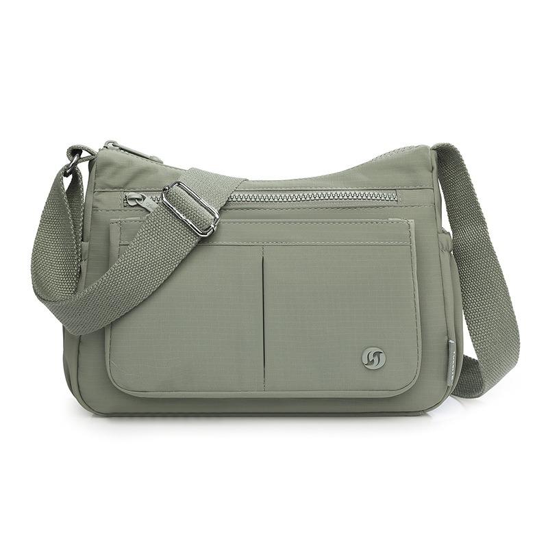 Casual Damenhandtaschen mit großem Fassungsvermögen, neue Sommerprodukte, leichte Umhängetaschen mit mehreren Fächern, modische einfache Messenger-Bags aus Nylon