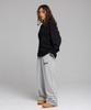 CREAM SODA LAB Authentic Logo Carpenter Bermuda Sweat Wide Pants Grey