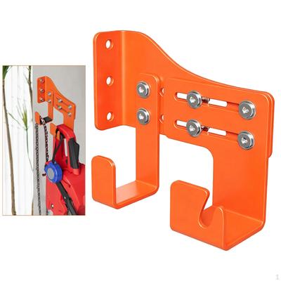 Držák motorové pily Nástěnný Kompaktní Úsporný Zahradní vybavení Kovový Pevný Displej