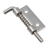 2Pcs Latch Tone Door Cabinet Hinges Door Bolts Spring Loaded Latches Door Cabinet Hinges Hardware Security Bolt