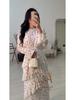 2025 Elegant Women's Soft Spring Long Sleeve Dress