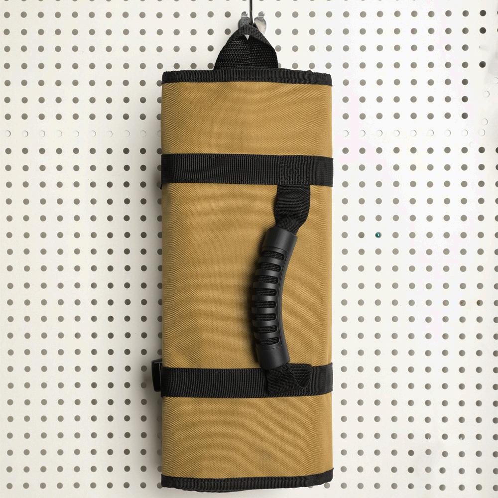 Werkzeugsatz, verdickt und verschleißfest, wasserdicht, Aufbewahrungstasche, Hängewerkzeugtasche, Hängewickeltasche, Rolltasche