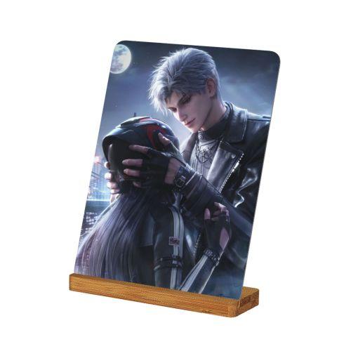 7/8in Game Love and Deepspace Sylus Rafayel Zayne Xavier Caleb Anime Metal Photo Ornament Bedside Cartoon Decoration Gift 2025