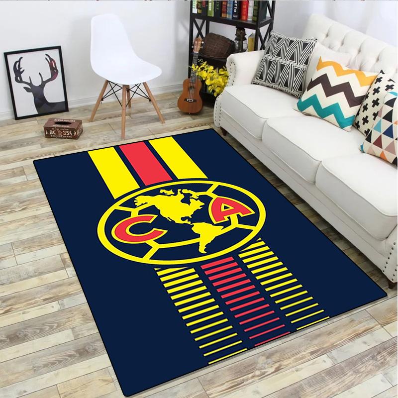 1 Stück Club America Teppich - Heimteppich Büro Dekorativer Teppich Für Wohnzimmer Schlafzimmer Fußmatte Bodenteppich Computerstuhl Bereichsteppich