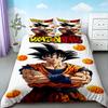 Kids Goku Duvet Cover Dragon Ball Bedding Set Soft And Comfortable For Bedroom Home Decor Queen King Size Boys Gifts