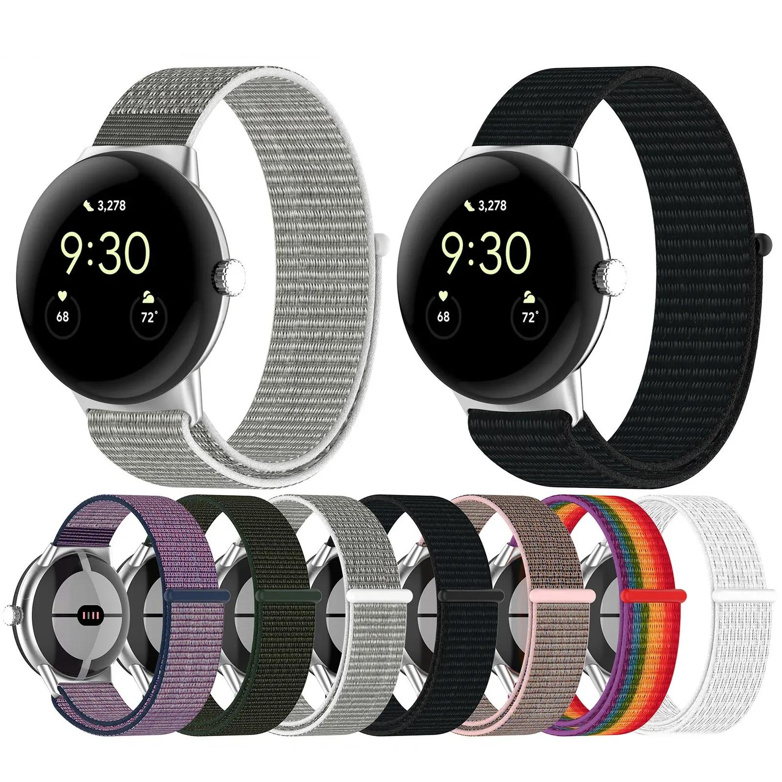 

Classic 1pc Nylon Sports Leisure Watch Band for Google Pixel Watch 1/ Pixel Watch 2 Smartwatch Accessories s Average size