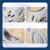 Breathable Men's Sandals Summer Thick Bottom Men's Beach Shoes Outdoor Comfortable Flip Flops Lightweight Cushioning Hole Shoes