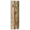 Wall Coat Racks Set of 2 36 x 3 x 110 cm Solid Reclaimed Wood
