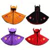 1Pc Four - Color Devil Horn Cloak - Kids' Performance Costume, Festive & Party Prop, Spooky Halloween Outfit Accessory