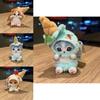 Plush Cat Character Toy With Pp Cotton Filling For Kids Room Decor