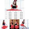 Charming Breathable Minnie Mouse Costume For Women In Red And Black Spandex