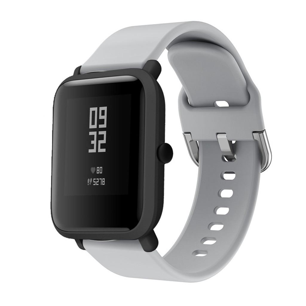 Wrist Silicone Strap for Xiaomi Huami Amazfit Bip Youth Watch High Quality Silicone Replacement Watch Band Straps Wristband Accessories