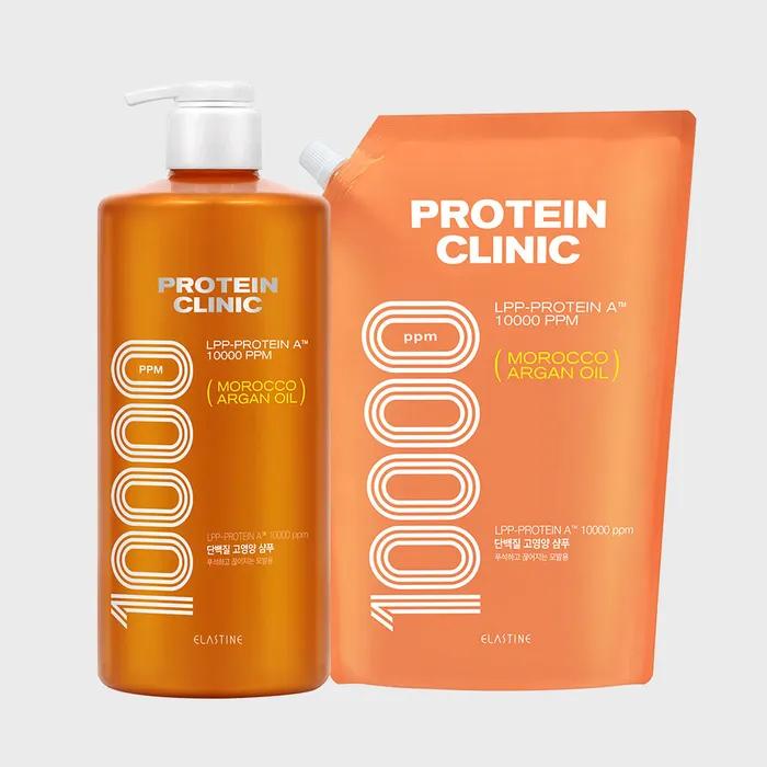 Elastin_ Protein Clinic 10000 Shampoo 1L x 2 + Refill 900ml x 1