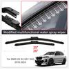 2pcs Car Modify Windshield Water Spray Wiper For BMW X1 IX1 X2 X3 X4 X5 X6 X7 Auto Wet Arm Cleaning Wiper Exterior Accessory