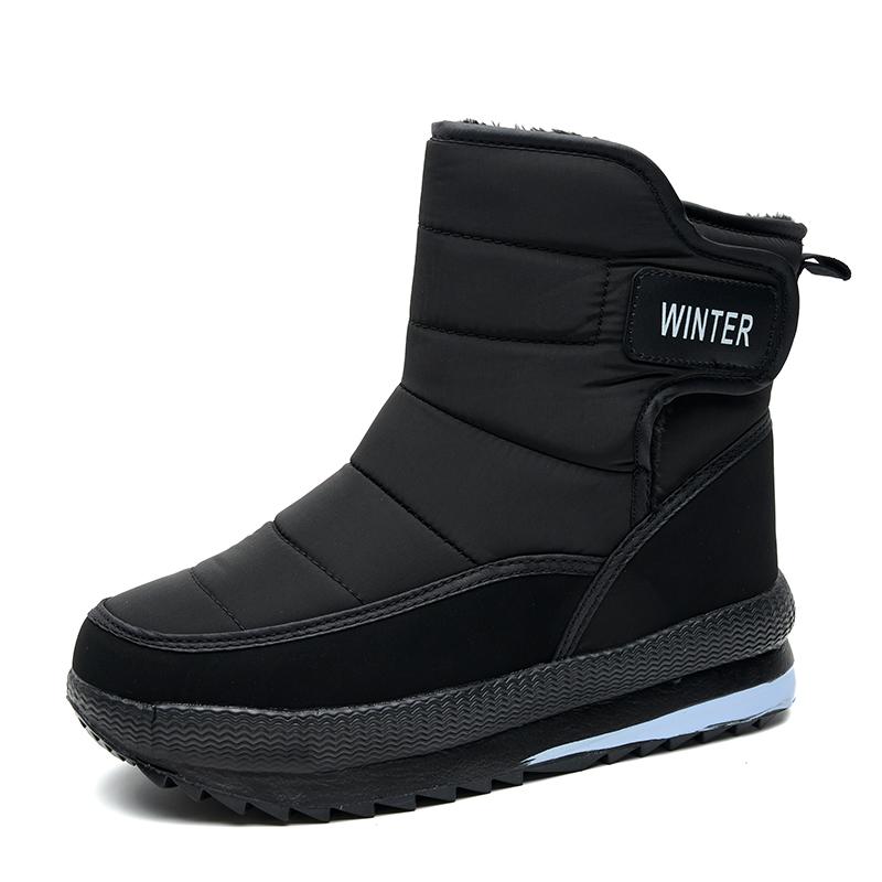 Winter Plush Warm Men Snow Boots Plus Size Waterproof Boots Outdoor Men's Casual Comfortable Men Ankle Boots Winter Men Sneakers