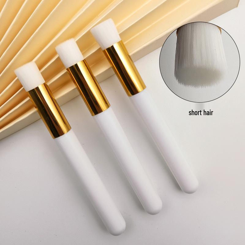 Angled Nose Shadow & Eyelash Cleaning Brush - Blackhead Remover, Makeup & Beauty Tool