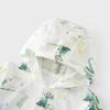 TONGTAI Baby Unisex Summer Hooded Cotton Cardigan