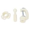 Portable Wig Mannequin Head Stand Adjustable Hairdressing False Head Mold Stand Bracket