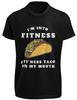 Fitness Taco Funny T-SHIRT S-3XL Humorous Gym Graphic Novelty Sarcastic GIFT TEE