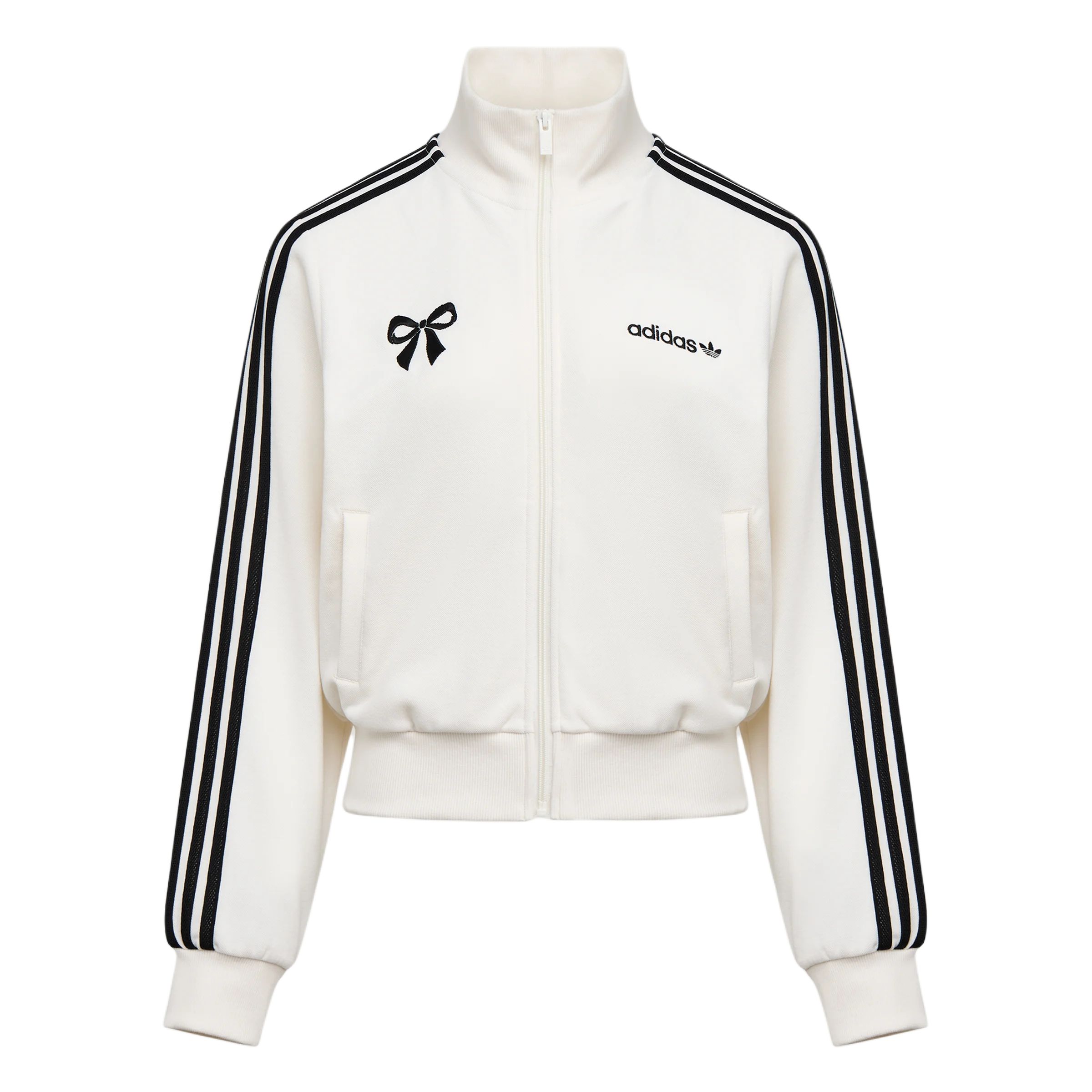 Adidas Originals Loose Fit Striped Long Sleeve Jacket Women Jackets LF1184 XS