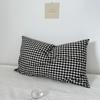 Blue Red White Classic Striped Pillowcase Pillow Cover Peach Skin Rectangular Bed Pillow Cover Modern Bedroom Bedding Decor 1 Pc