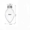 1Pc Clear Plastic Christmas Ball Bottle Filled Ornament Xmas Tree Hanging Pendant Xmas Party Home Decor Gift for Drink Juice