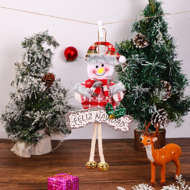 Christmas Fabric Doll Ornaments Collection - Small Hanging Tree Decorations & Gifts