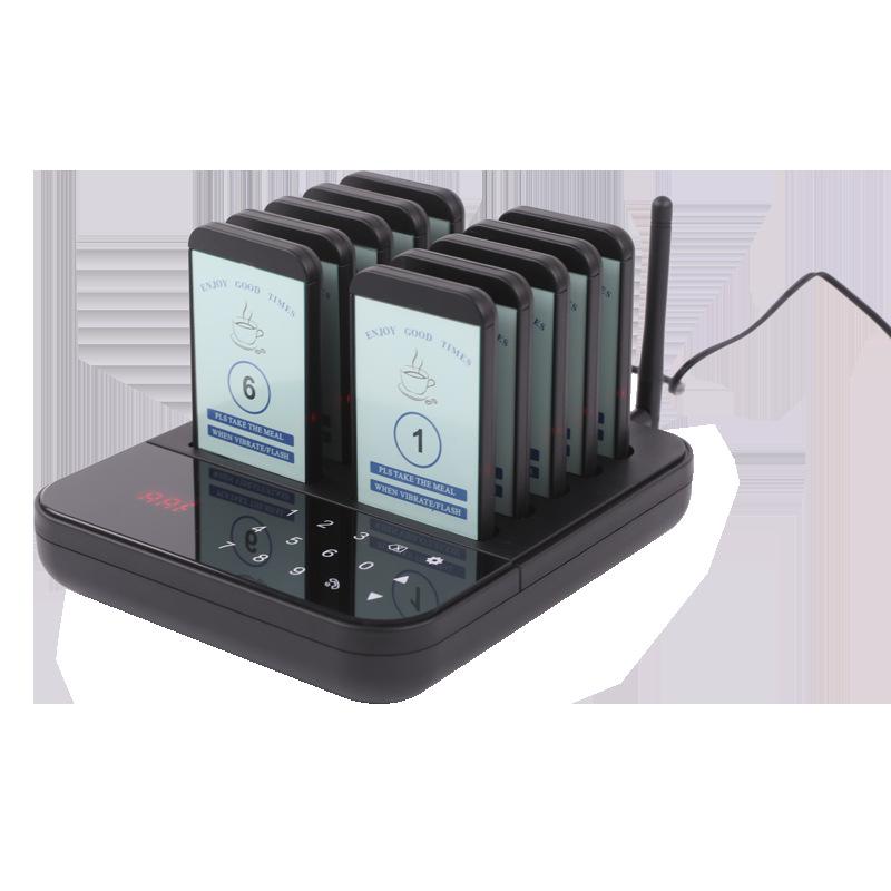 Milk Tea Shop Wireless 16-Unit Paging and Queue System