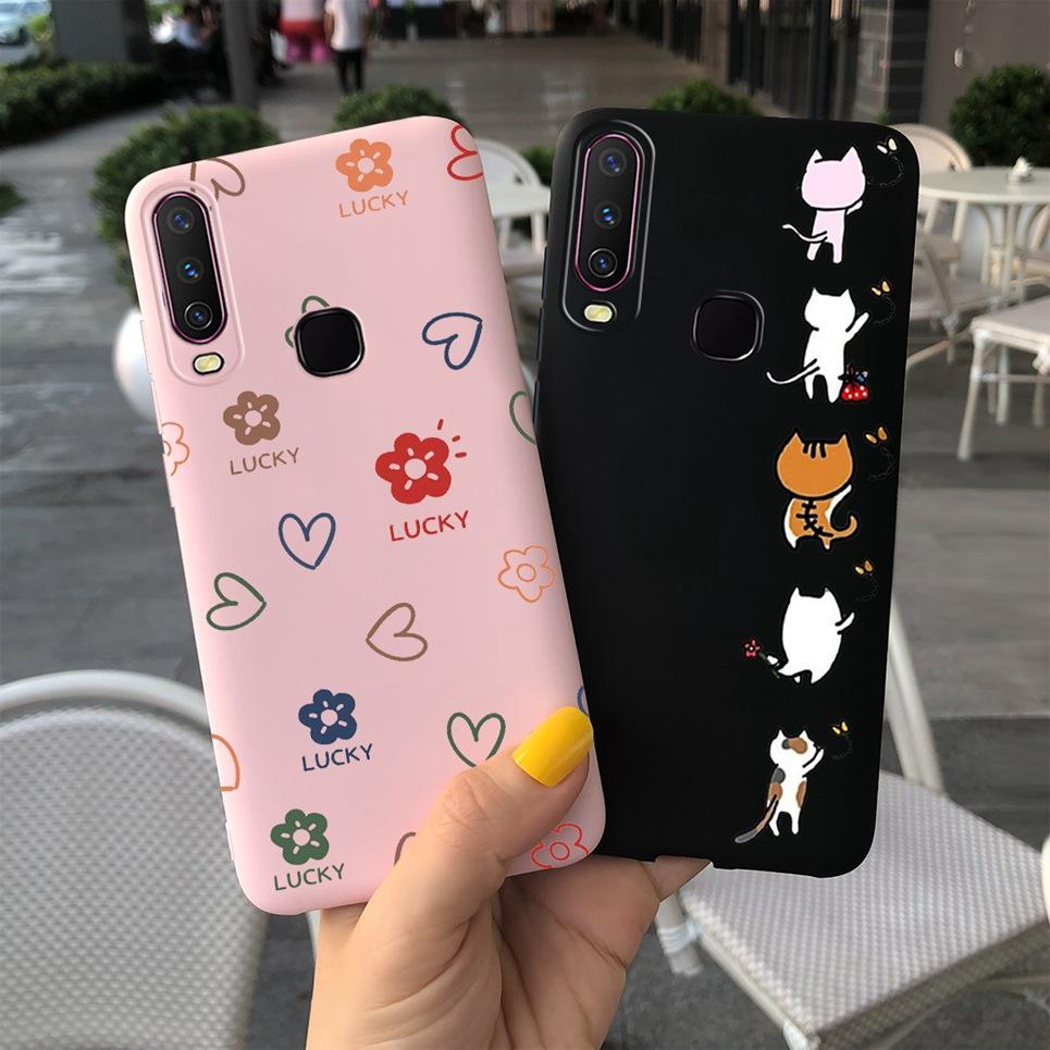 For Vivo V2026 Vivo V2028 Case Color Block Fashion Soft TPU Silicone Back Cover For Vivo Y12s Y11s Y12 Case Fundas Cover Etui