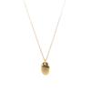 Genuine Gold and Sterling Silver 925 Charm Necklace Pendant for Men and Women. Simple, thin, small chain set with genuine drawstring pouch. Casual,